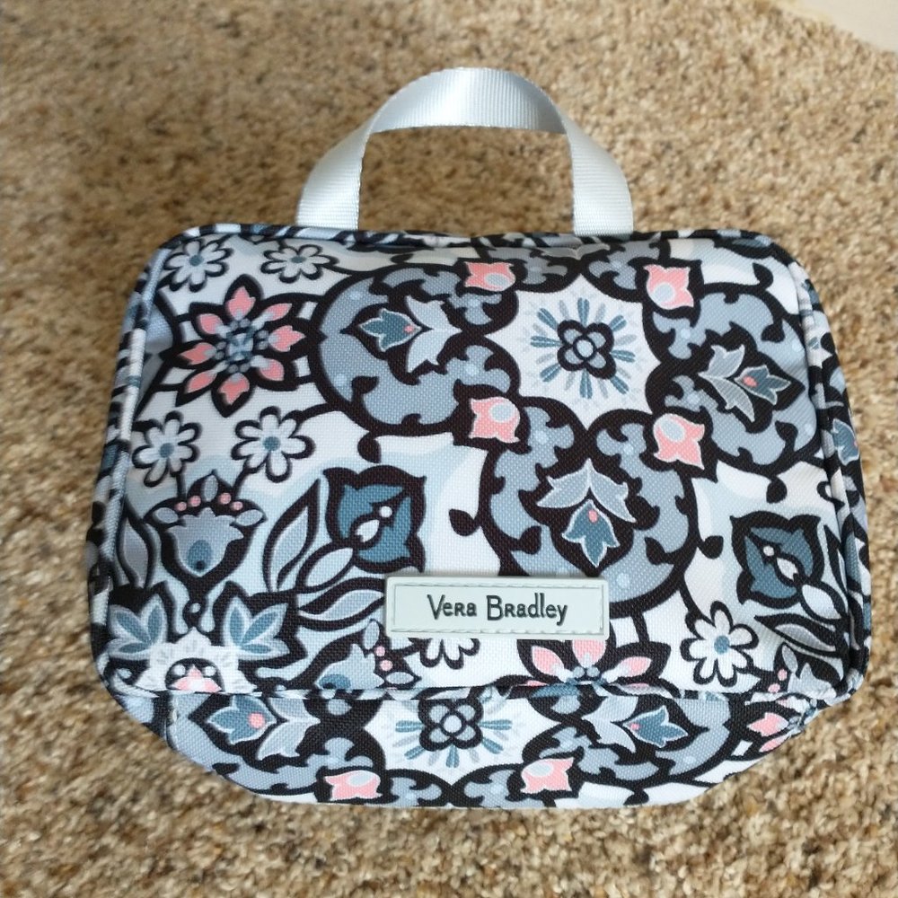 Vera Bradley Lisbon Medallion pattern cosmetic bag